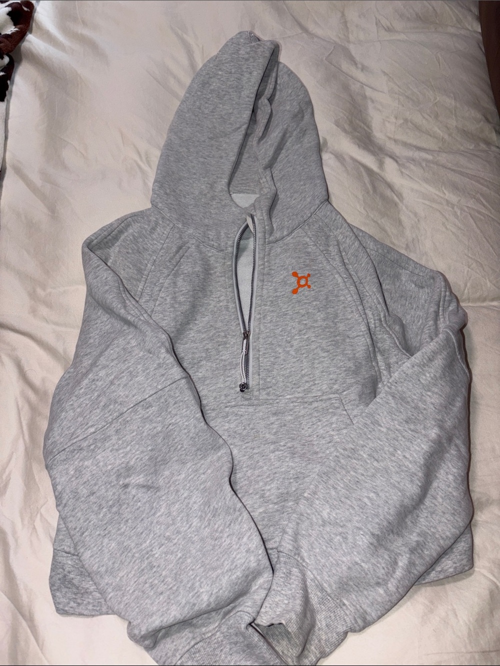 Lululemon/Orange Theory Scuba Half-Zip Hoodie